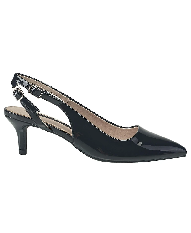 French Connection Women's Vichy Double Strap Slingback