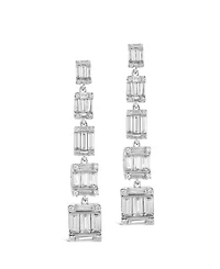 Sterling Forever Penelope Cubic Zirconia Drop Stud Earrings