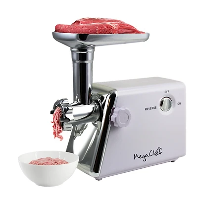 MegaChef 1200 Watt Ultra Powerful Automatic Meat Grinder for Household Use