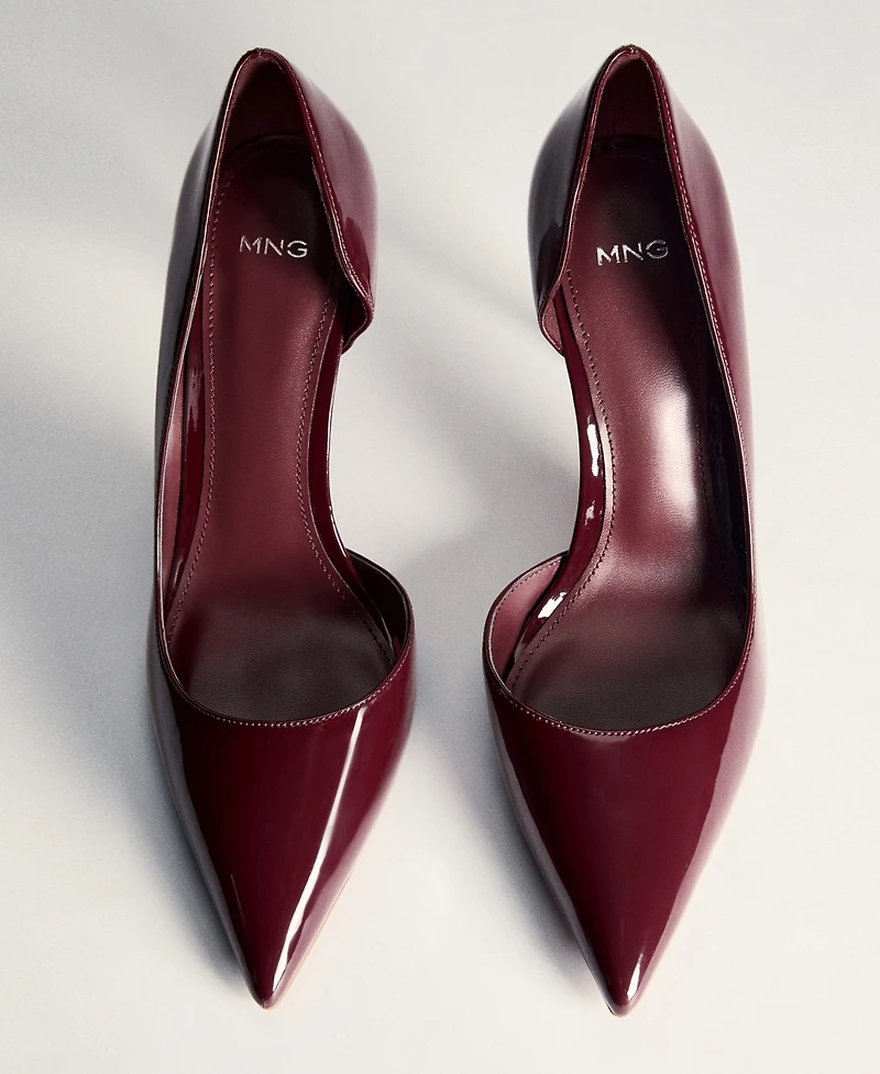 Mango Women's Asymmetrical Heeled Shoes