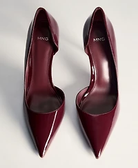 Mango Women's Asymmetrical Heeled Shoes