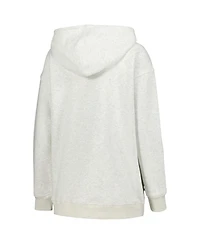 The Wild Collective Women's Heather Gray Las Vegas Aces Washed Full-Zip Hoodie