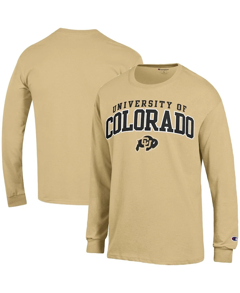 Champion Men's Tan Colorado Buffaloes Property Of Long Sleeve T-Shirt