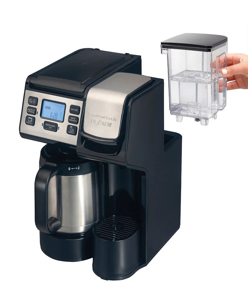 Hamilton Beach FlexBrew Trio Coffee Maker with 12 Cup Thermal Carafe - 49920