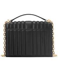 kate spade new york Deco Quilted Leather Small Chain Shoulder Bag