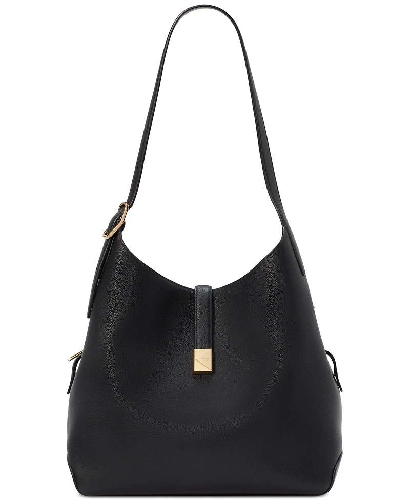 kate spade new york Deco Large Pebbled Leather Shoulder Bag