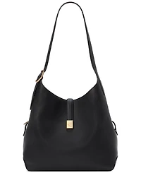 kate spade new york Deco Large Pebbled Leather Shoulder Bag