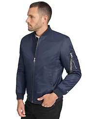 Calvin Klein Men's Classic Ma-1 Nylon Bomber Jacket