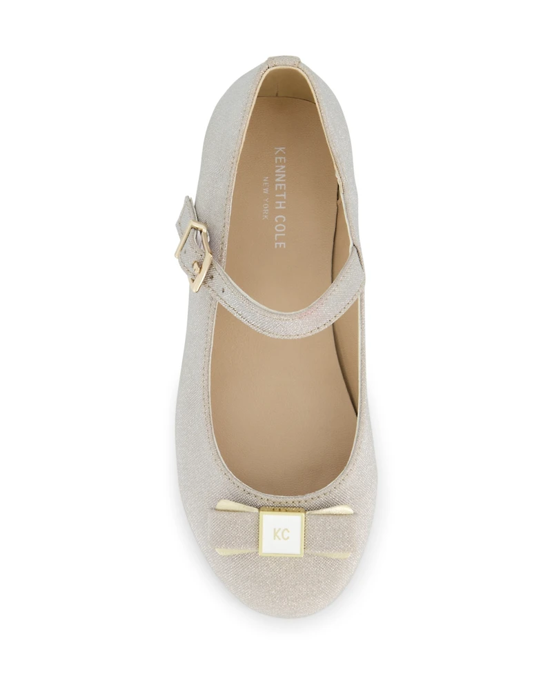 Kenneth Cole New York Little and Big Girls Daisy Callie Ballet Flat Shoe