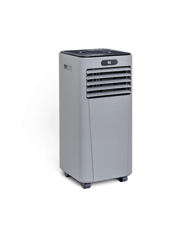 10000 Btu 4-in-1 Portable Air Conditioner with Dehumidifier and Fan Mode-Gray