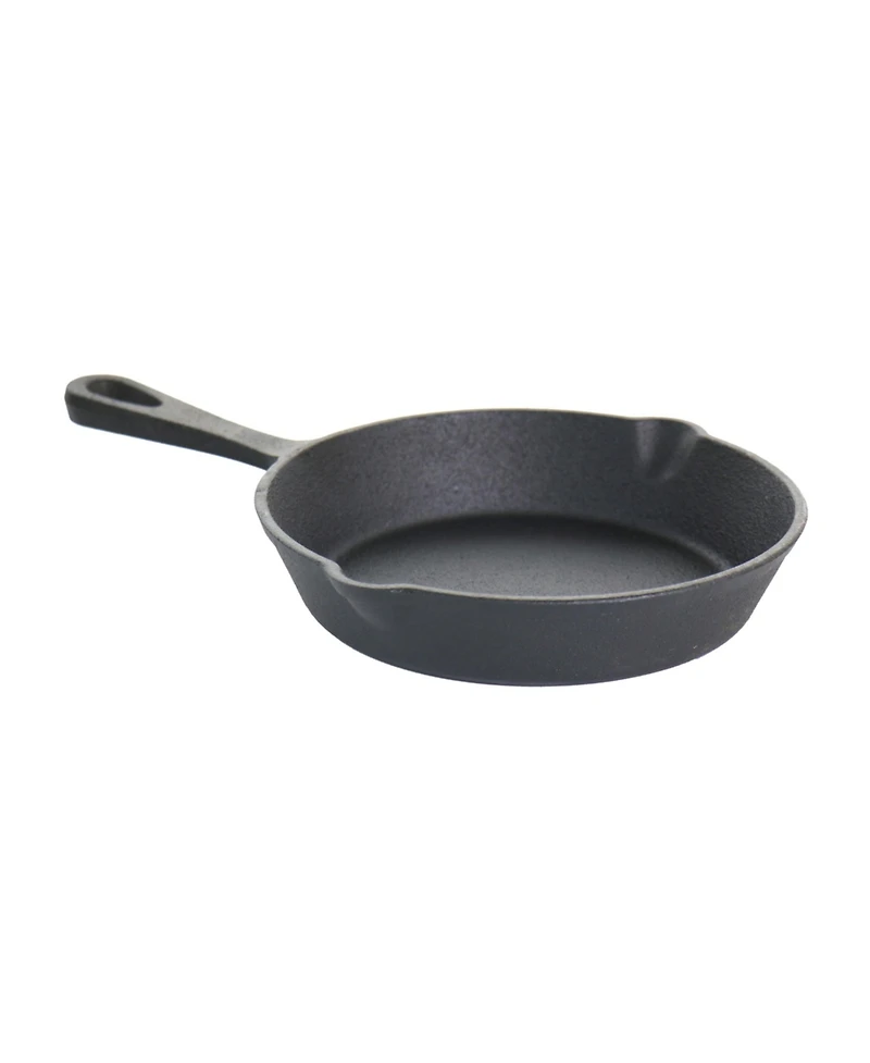 MegaChef Pre-Seasoned 3 Piece Cast Iron Skillet Set