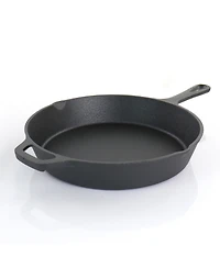 MegaChef Pre-Seasoned Cast Iron 5-Piece Kitchen Cookware Set, Pots and Pans
