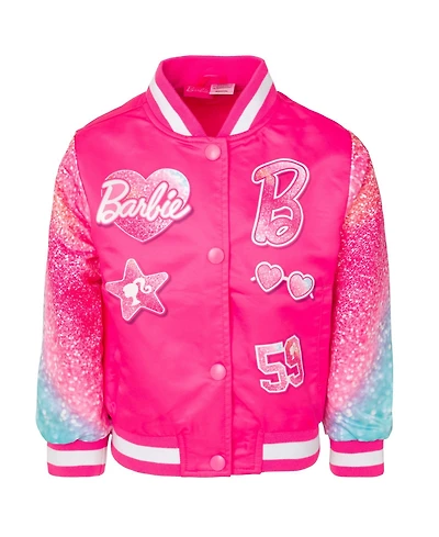 Barbie Girls Varsity Bomber Jacket