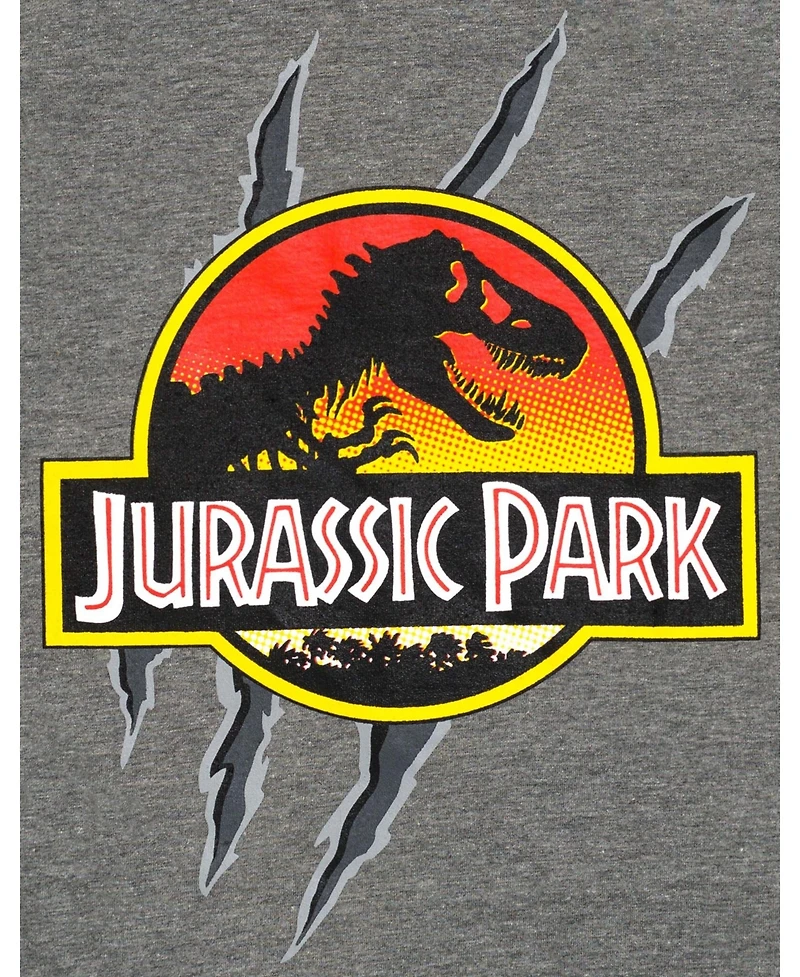 Jurassic World Boys T-Shirt and French Terry Shorts Outfit Set to