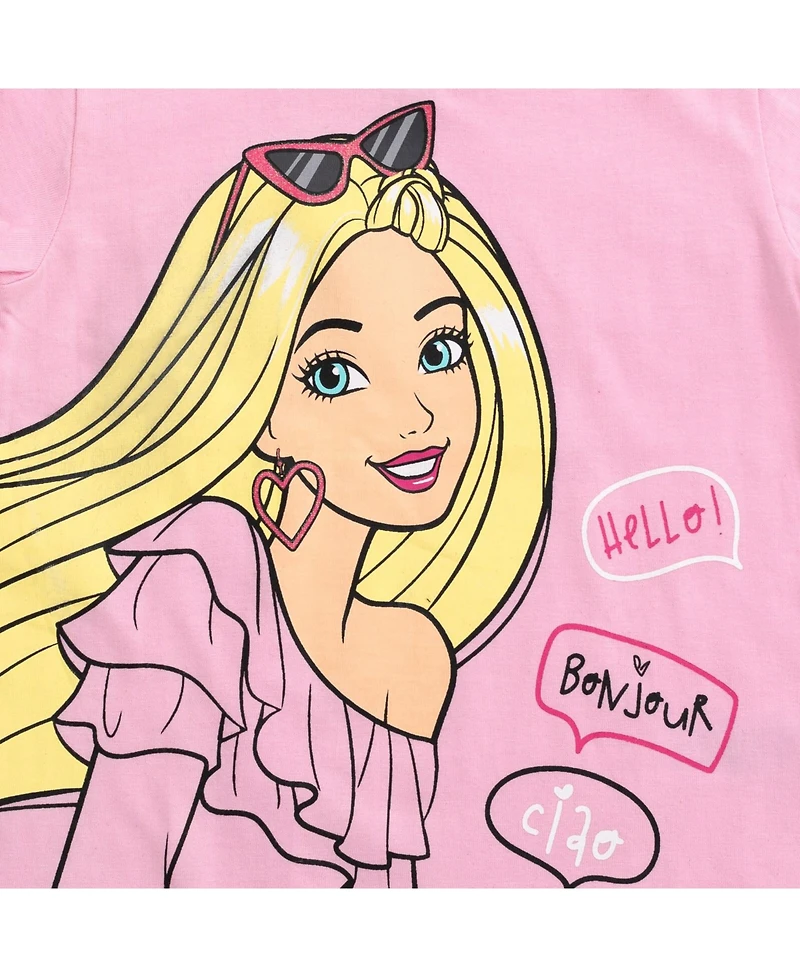 Barbie Girls 3 Pack T-Shirts to