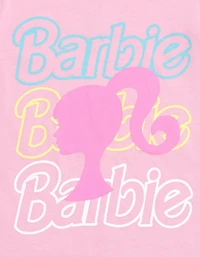 Barbie Little Girls 2 Pack Adaptive T-Shirts Sensory Friendly (4 - 7-8)