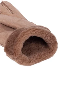 Kessler Women`s Hand-sewn Premium Lamb Fur Gloves "Ilvy"