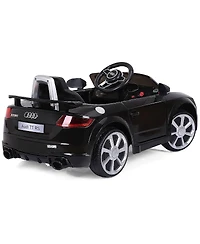 Gymax 12V Audi Tt Rs Electric Kids Ride On Car Licensed Remote Control MP3 Black