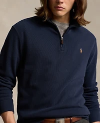 Polo Ralph Lauren Men's Estate-Rib Cotton Quarter-Zip Pullover