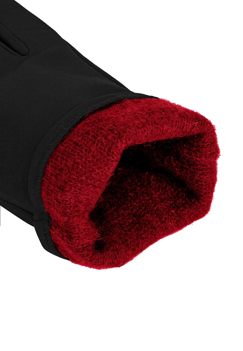 Women`s Premium Lamb Leather Touchscreen Gloves "Chelsea