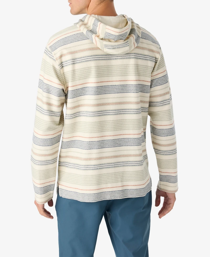 O'Neill Men's Bavaro Stripe Poncho Fleece Tops