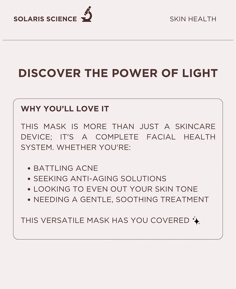 4 Color Led Light Therapy Face Mask