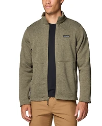 Columbia Men's Alto Pass Textured Knit Sweater Fleece Zip-Front Jacket