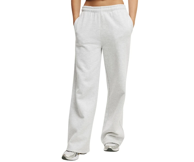 Cotton On Women's Active Plush Essential Straight Leg Sweatpant
