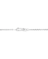 Effy Lab Grown Diamond Heart & Round Halo 18" Pendant Necklace (2-1/10 ct. t.w.) in 14k White Gold