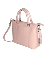 Club Rochelier Leather Crossbody Bag with Top Handles