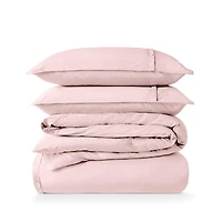 Bare Home Organic Cotton Percale Duvet Cover Set King/California King