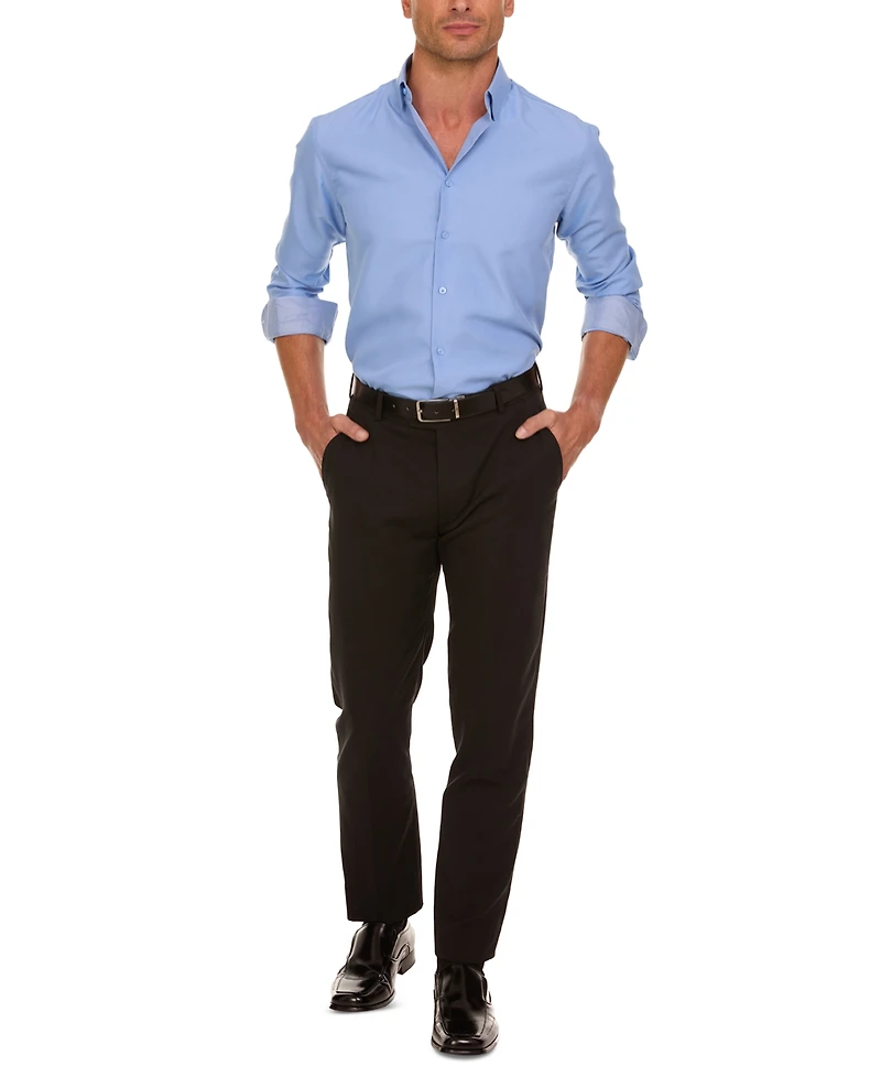 Nicole Miller Men's Slim-Fit Dress Shirt