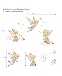 Bedtime Originals Disney Baby Tinker Bell Garden/Floral Wall Decals/Stickers