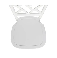 Merrick Lane Mara Set Of 2 Solid Wood Dining Chairs With Stackable Design, Ornate Seat Back Accenting, And Elegant Finish