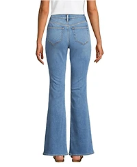 Lands' End Women's Recover Denim High Rise Skinny Flare Jeans