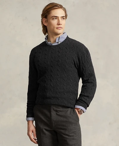 Polo Ralph Lauren Men's Wool-Cashmere Cable-Knit Sweater