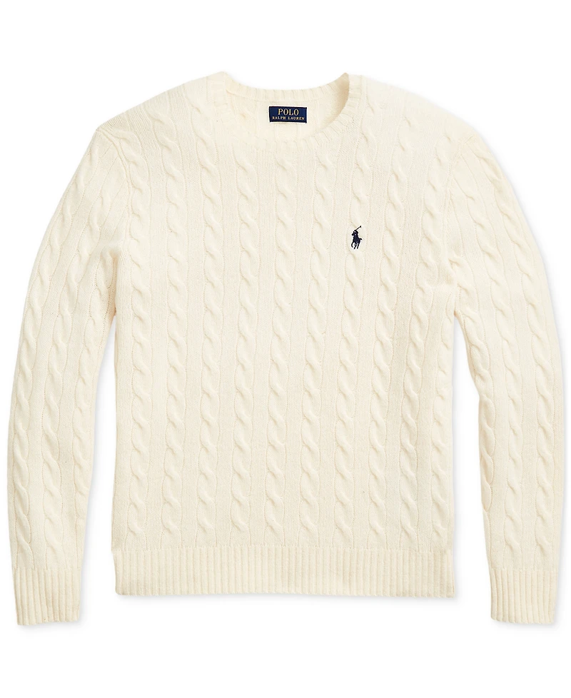 Polo Ralph Lauren Men's Wool-Cashmere Cable-Knit Sweater