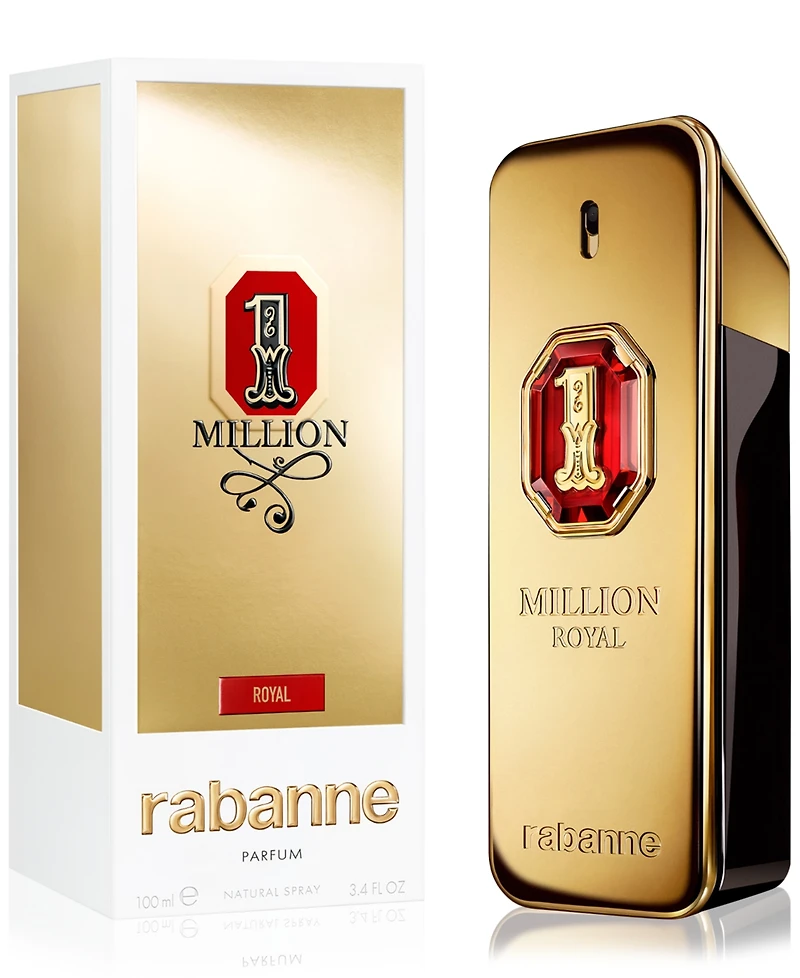 Rabanne Men's 1 Million Royal Parfum Spray, 3.4 oz.