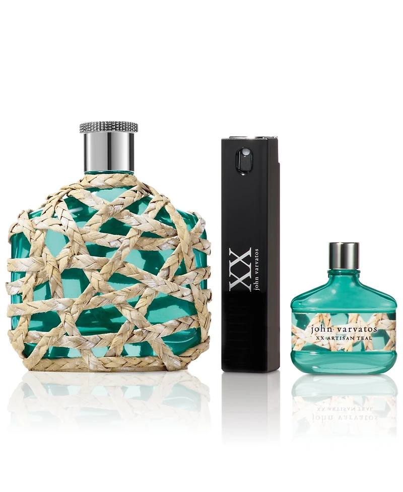 John Varvatos Men's 3-Pc. Xx Artisan Teal Eau de Toilette Gift Set