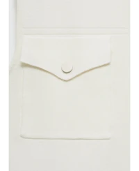 Mango Women's Pockets Detail Knitted Vest