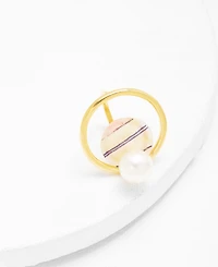 Nectar Nectar New York 18K Gold Plated Luna Del Mar Cocktail Ring