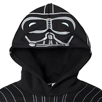 Star Wars Little Boys Darth Vader Boba Fett The Mandalorian Fleece Pullover Hoodie and Pants Outfit Set