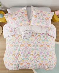 Intelligent Design Lulu Floral Reversible 4-Pc. Duvet Cover Set, Full/Queen