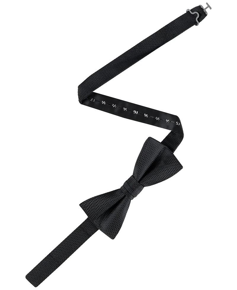 Calvin Klein Men's Textured Solid Bow Tie