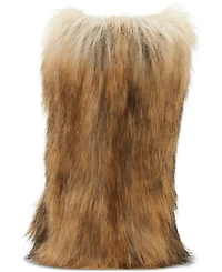 Steve Madden Women's Beastie Faux-Fur Booties