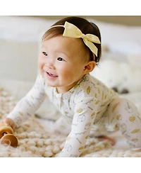 Bellabu Bear Baby Boys or Baby Girls, Baby Milk and Cookies Original Convertible Footie