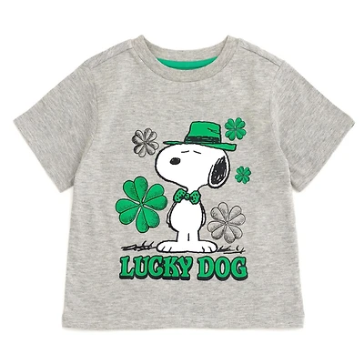 Peanuts Toddler Boys Halloween Christmas Valentines Day July 4th St. Patrick's T-Shirt to (2T
