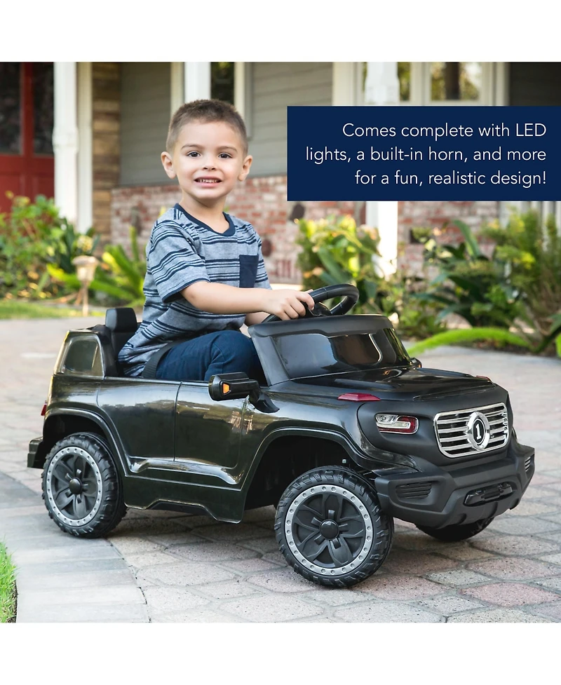Best Choice Products 6V Kids Ride On Car Truck w/ Parent Control, 3 Speeds, Led Headlights, MP3 Player, Horn