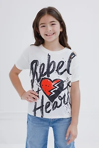 Disney Descendants The Rise of Red Girls Drop Shoulder T-Shirt Little Kid to Big Sizes (5 - 14-16)