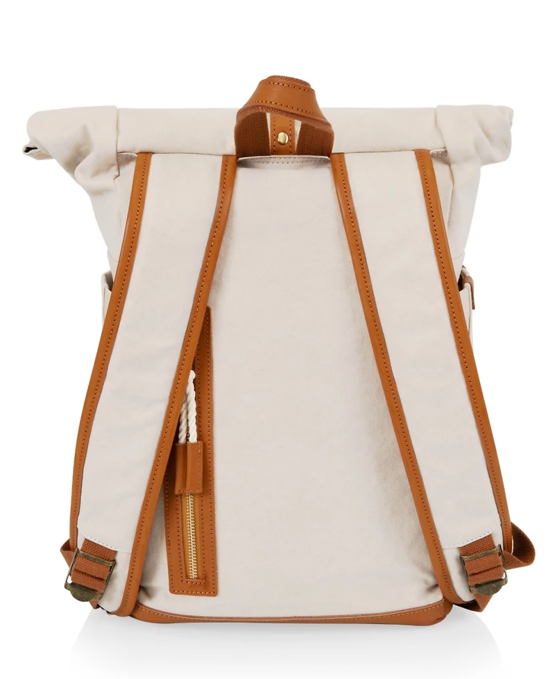 Picnic Time 20 Liter Carmel Roll Top Picnic Backpack Cooler